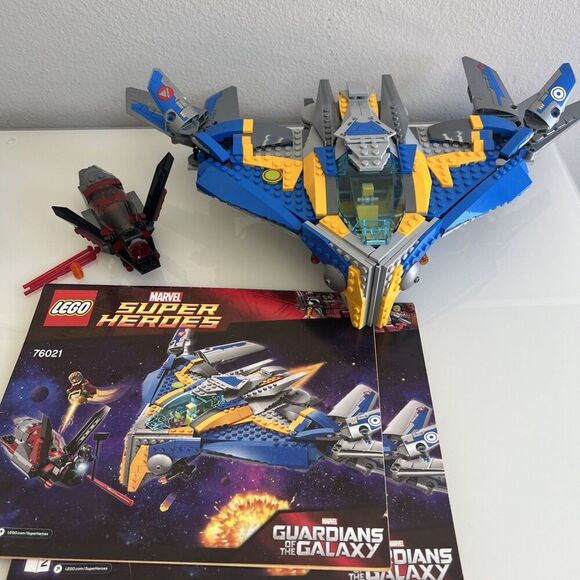 Lego Marvel: The Milano Spaceship Rescue 76021 Build Only 99% Complete Retired - Picture 1 of 10